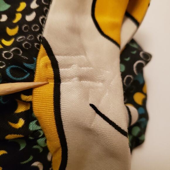 ISSA London Silk Jersey Multi-color Halter Dress  US Size 6 Bombshell Tie-Neck - Picture 13 of 13